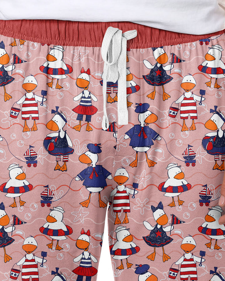 Freedom Floaties Family Matching Bamboo Men's Pajama Set
