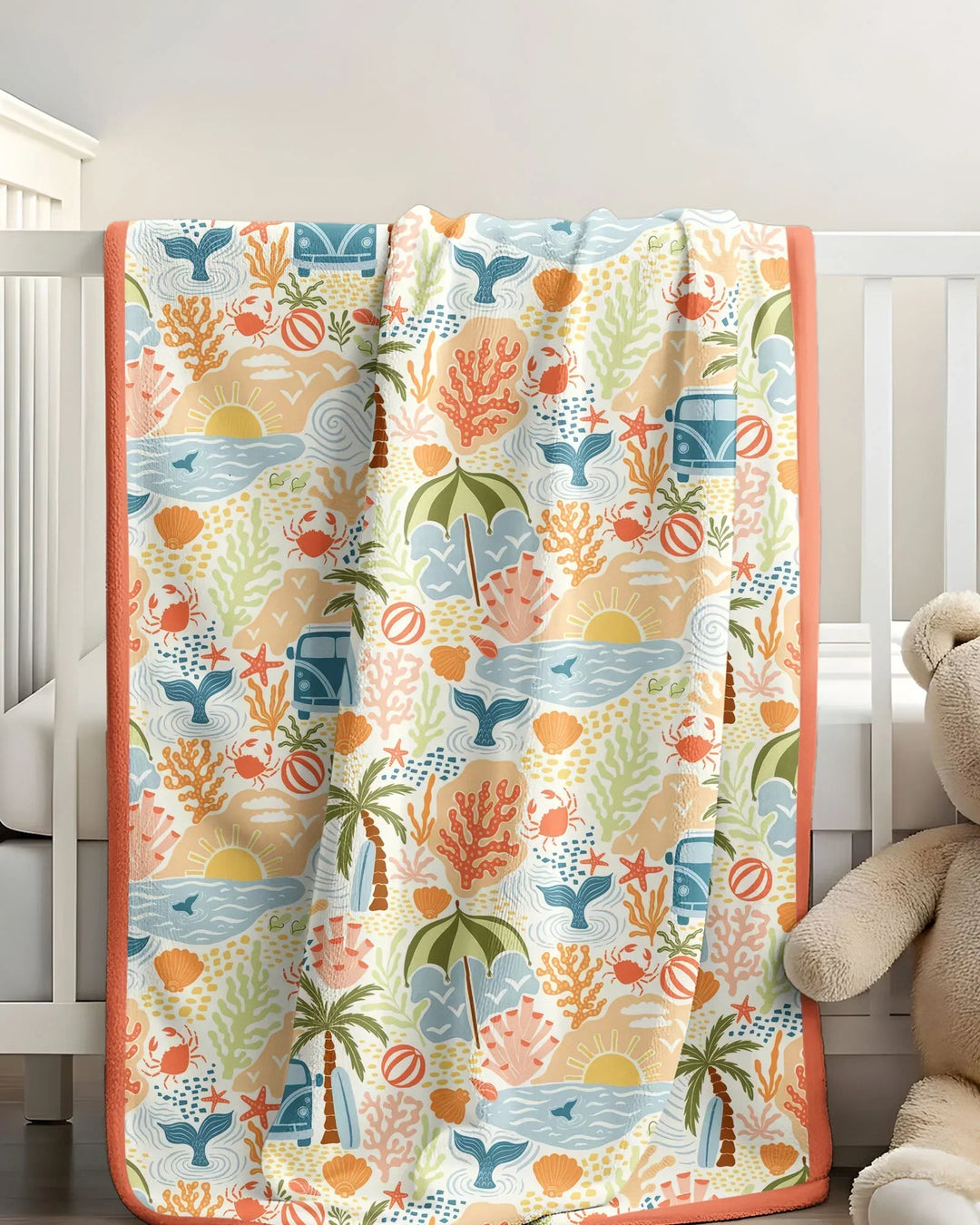 Beachy Boho Bamboo Blanket