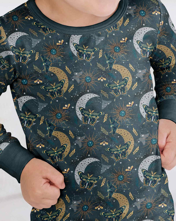 Template Bamboo Two Piece Long Sleeve Pyjamas Set