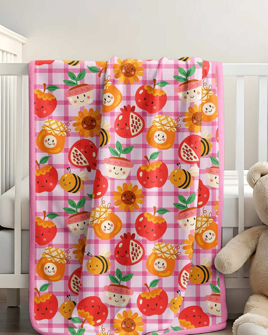 Sweet New Year Bamboo Blanket