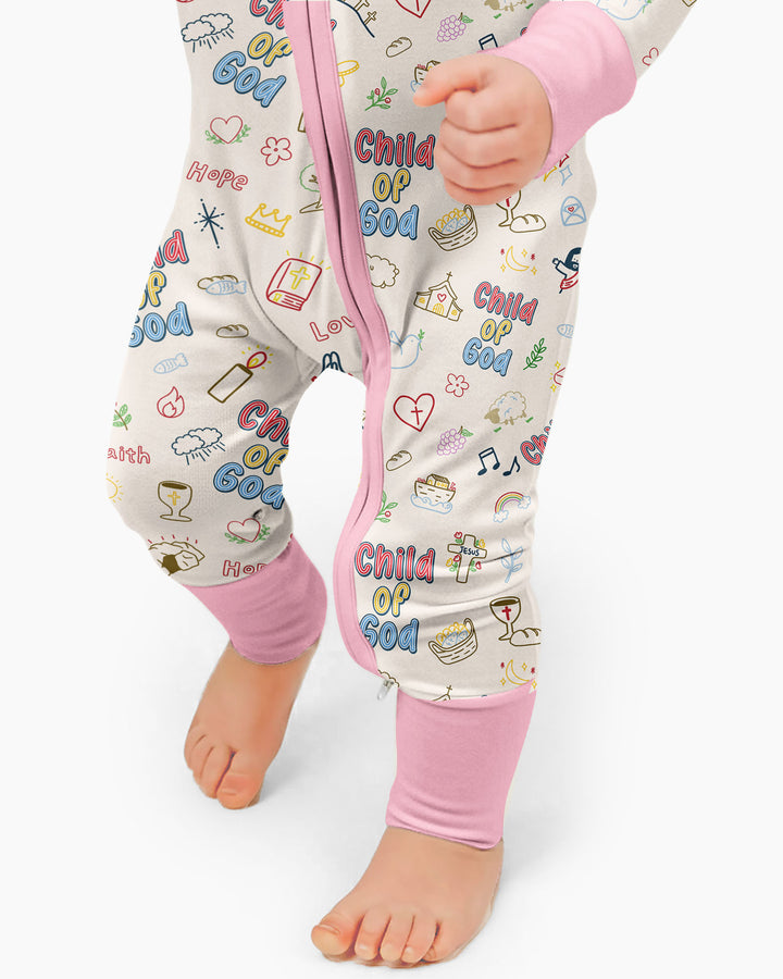 A Child Of God Family Matching Bamboo Convertible Zippy