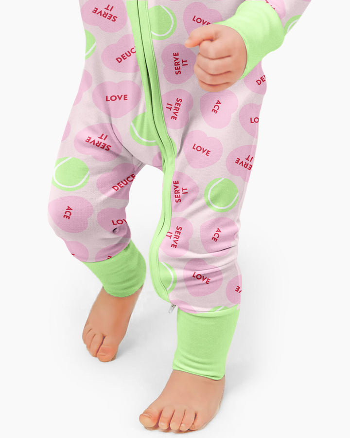 Tennis with Love Bamboo Convertible Zippy
