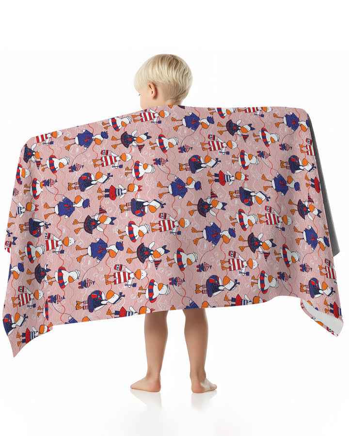 Freedom Floaties Family Matching Bamboo Beach Towel