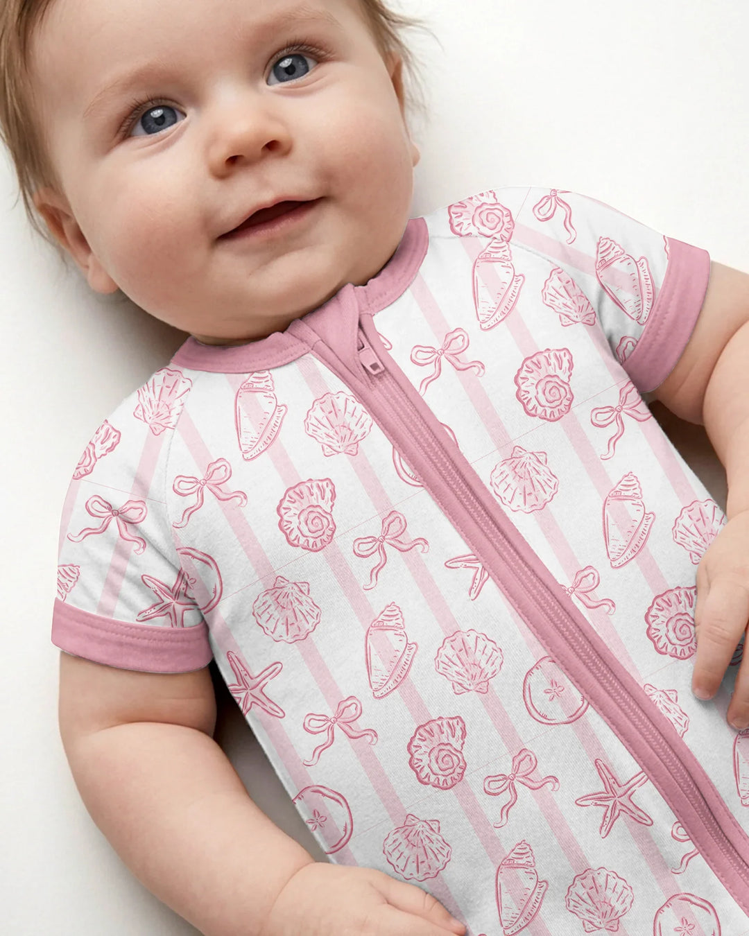 Coastal Keepsakes Family Matching Bamboo Shorty Zippy