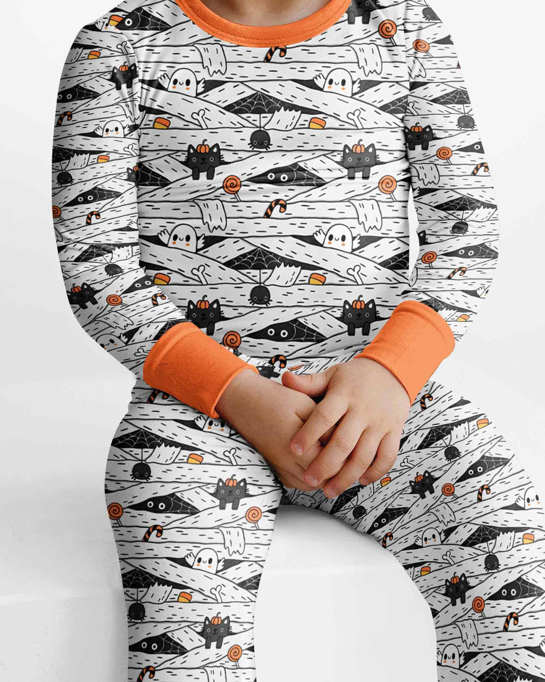 Template Bamboo Two Piece Long Sleeve Pyjamas Set