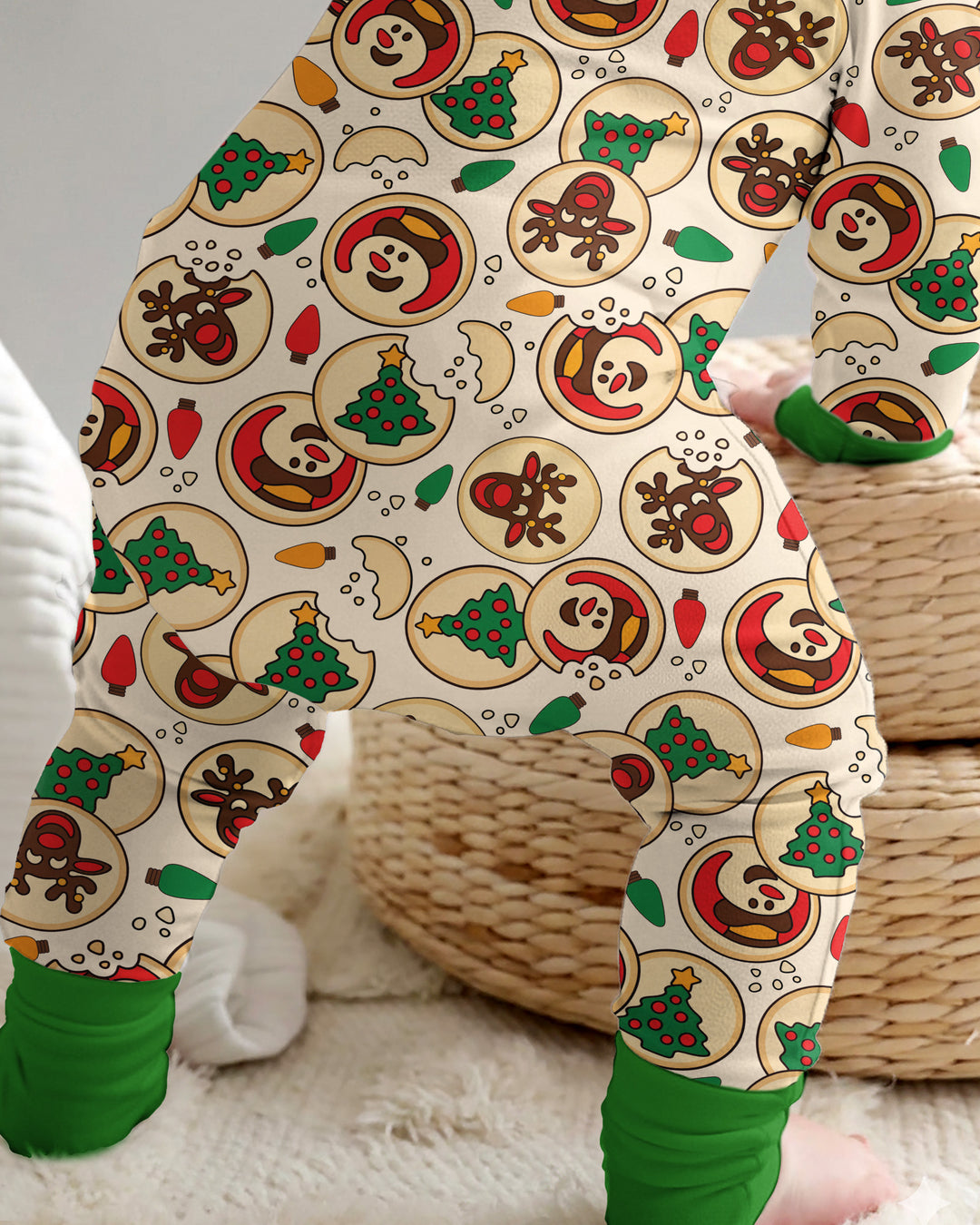 Christmas Sugar Cookie Bamboo Convertible Zippy