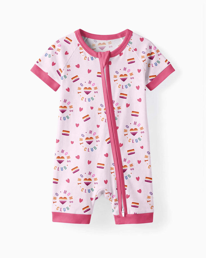 Love Makes Family Bamboo Shorty Zippy