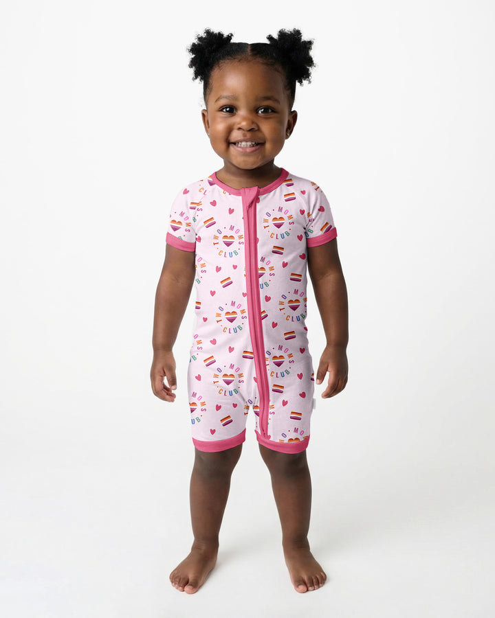 Love Makes Family Bamboo Shorty Zippy