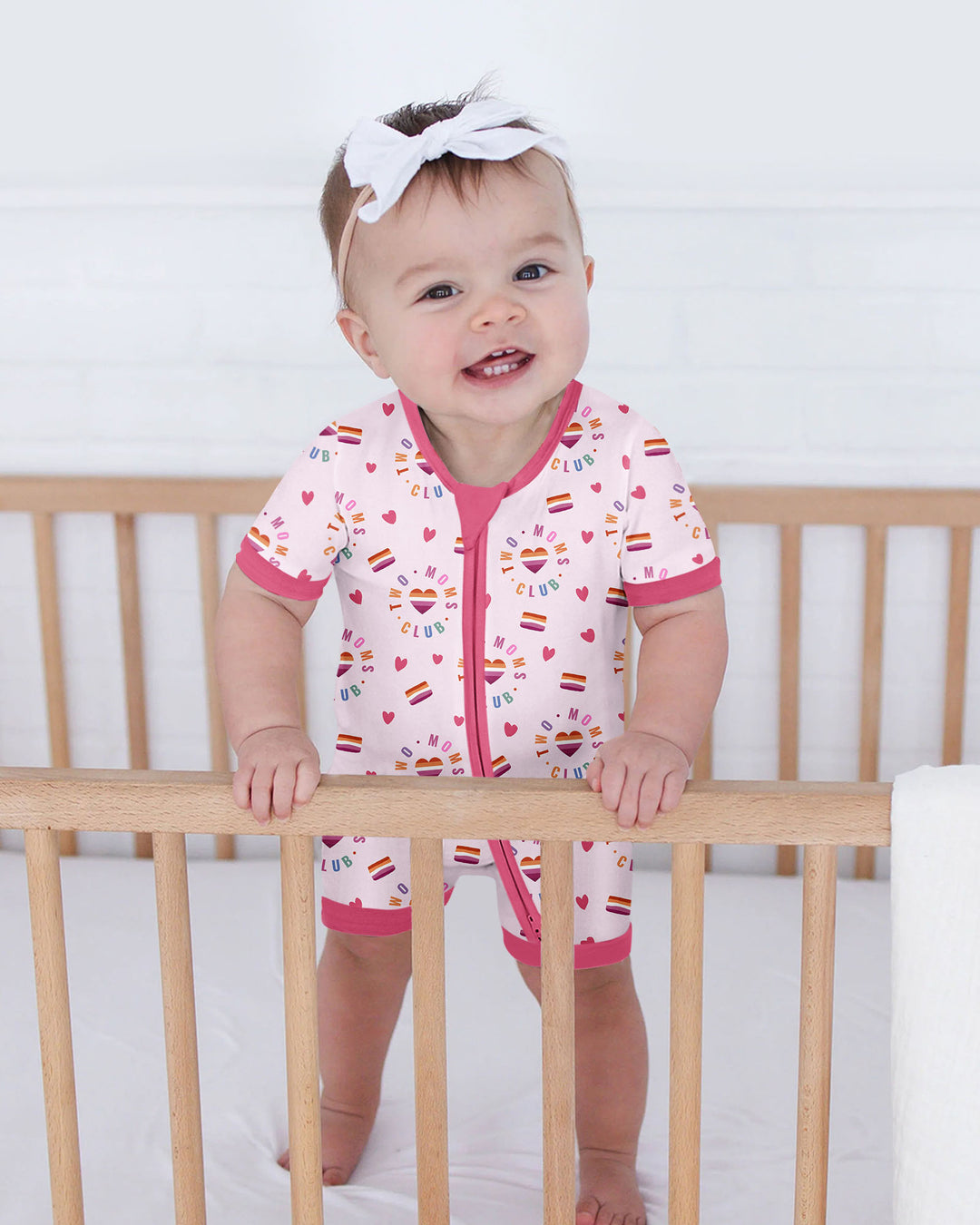 Love Makes Family Bamboo Shorty Zippy