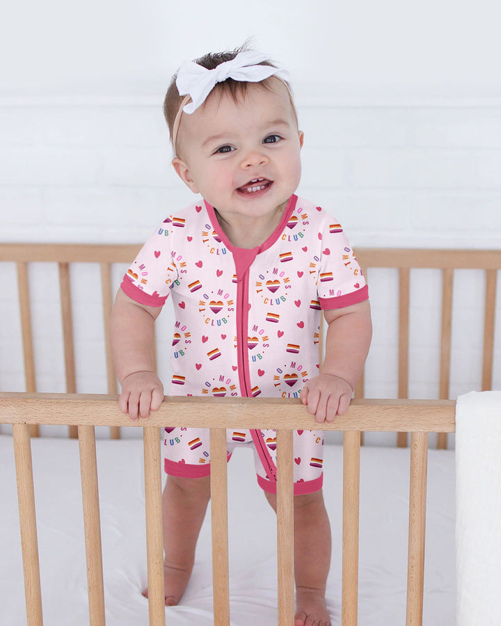 Love Makes Family Bamboo Shorty Zippy