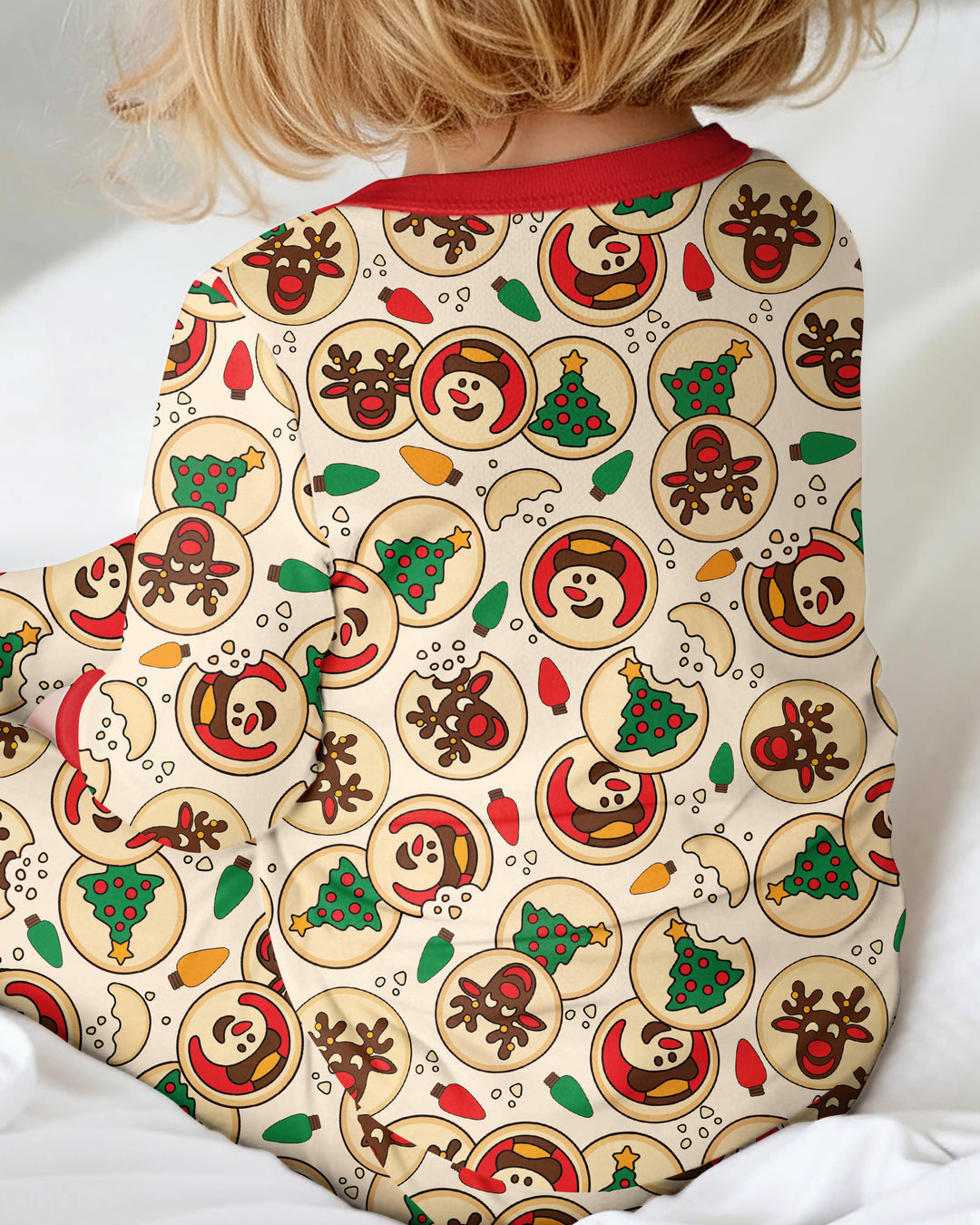 Christmas Sugar Cookie Bamboo Two Piece Long Sleeve Pajama Set