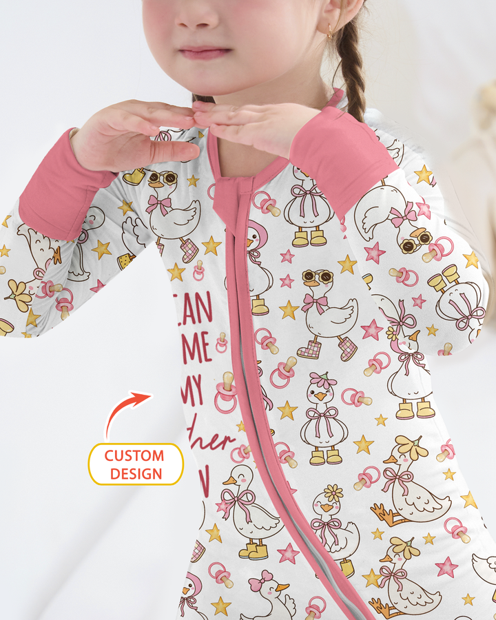 You Can Pass Me To Personalized Bamboo Convertible Zippy