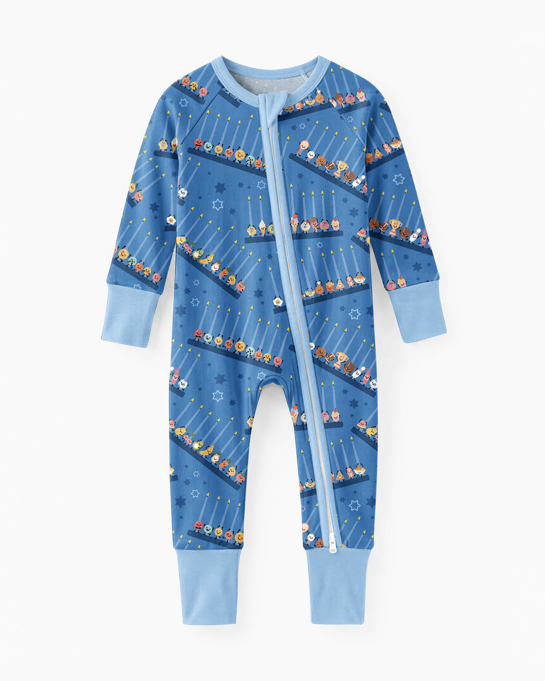 Hanukkah Cozy Night Bamboo Convertible Zippy