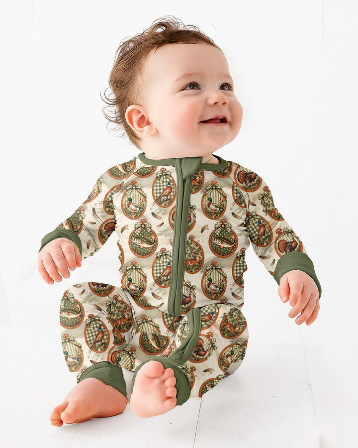 It's Hunting Season Vintage Bamboo Convertible Zippy