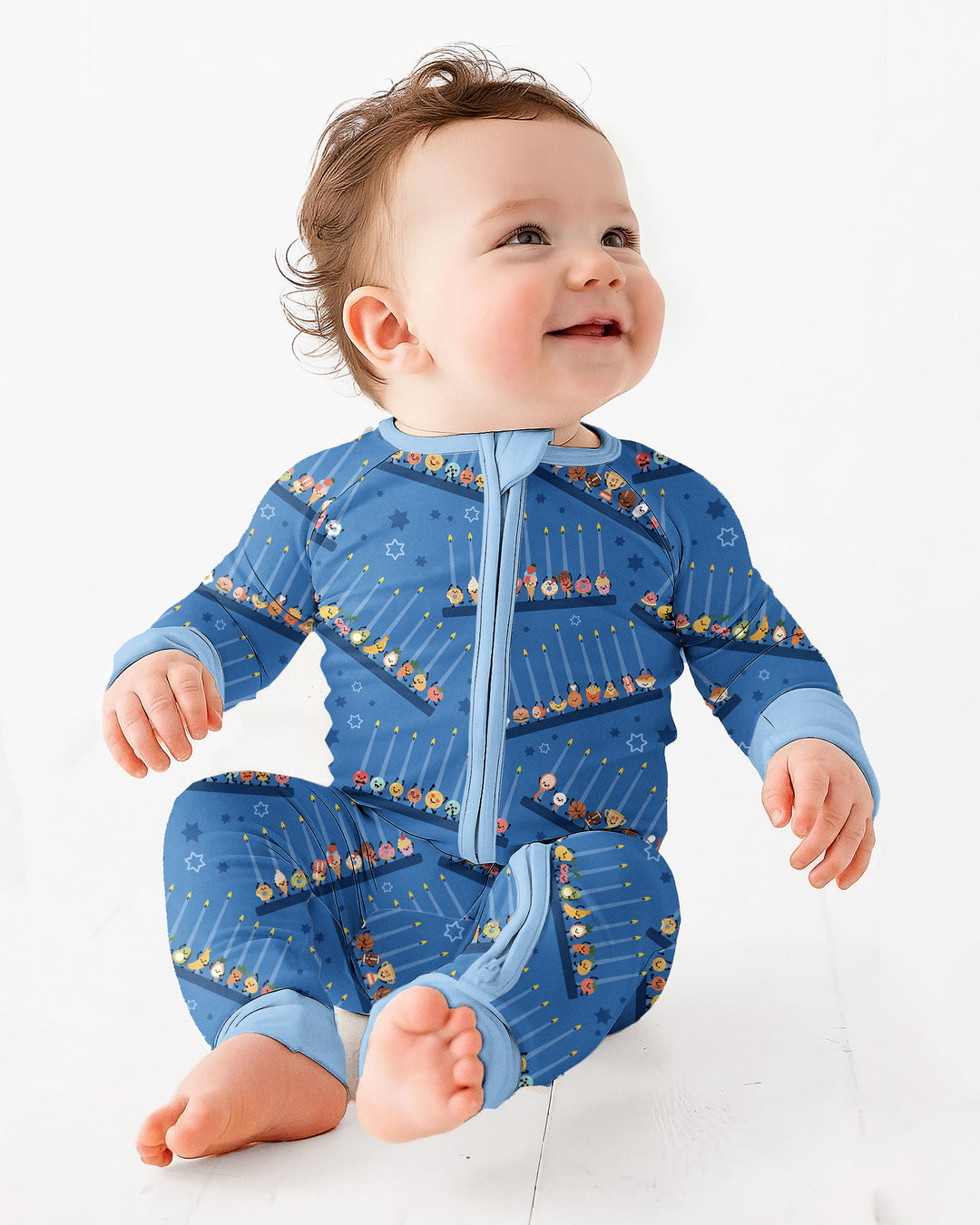 Hanukkah Cozy Night Bamboo Convertible Zippy