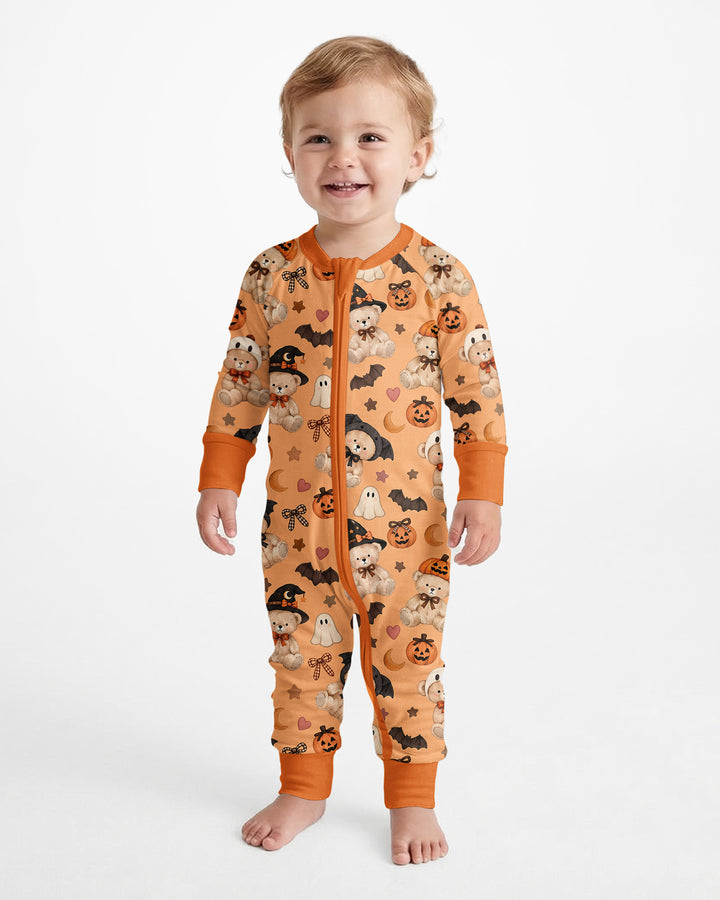 Cozy Coquette Teddy Bear Halloween Bamboo Convertible Zippy