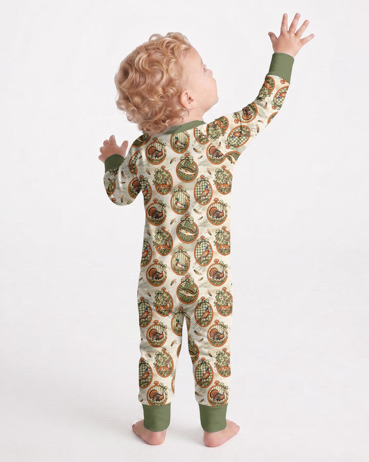 It's Hunting Season Vintage Bamboo Convertible Zippy