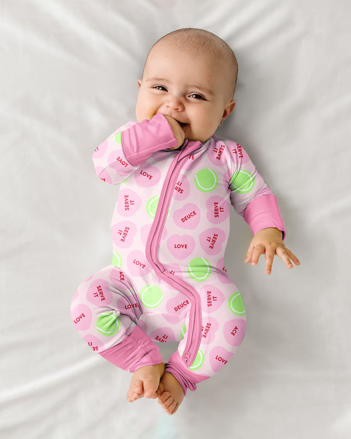Tennis with Love Bamboo Convertible Zippy
