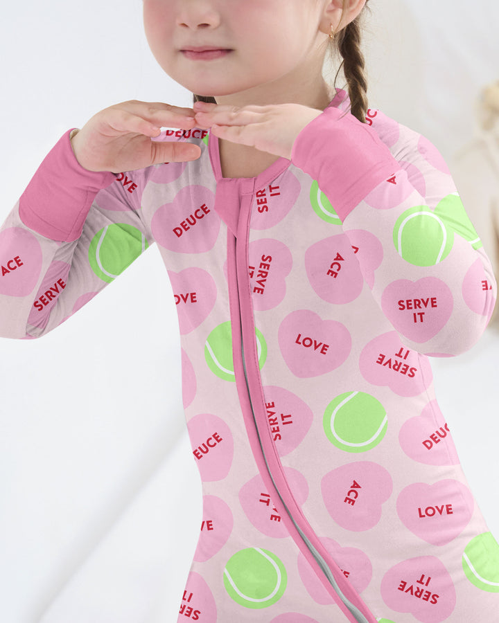 Tennis with Love Bamboo Convertible Zippy