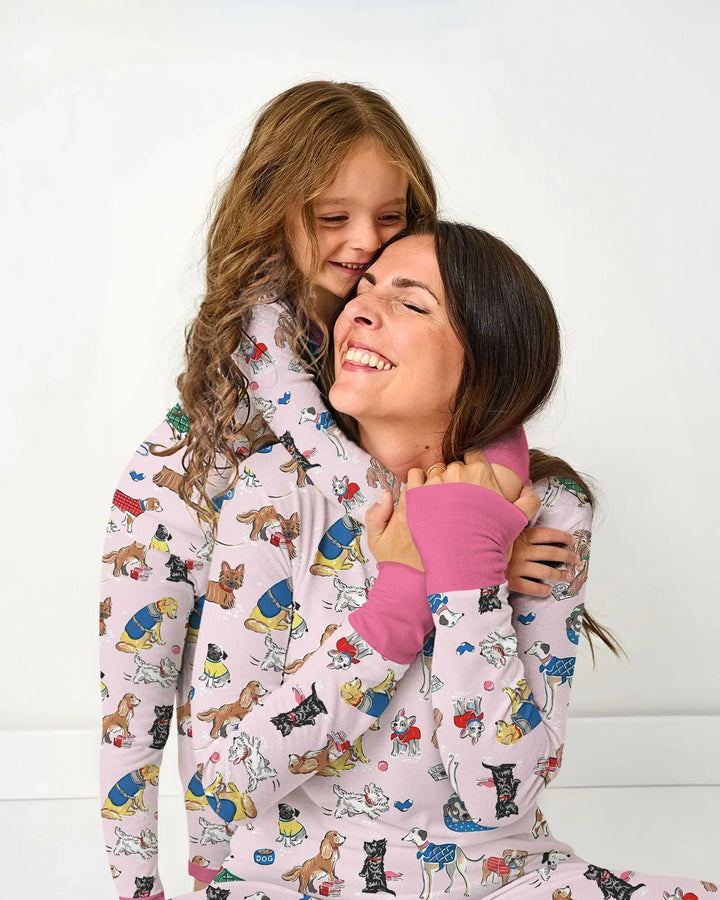Best Bud Bark Family Matching Bamboo Women Pajama Set
