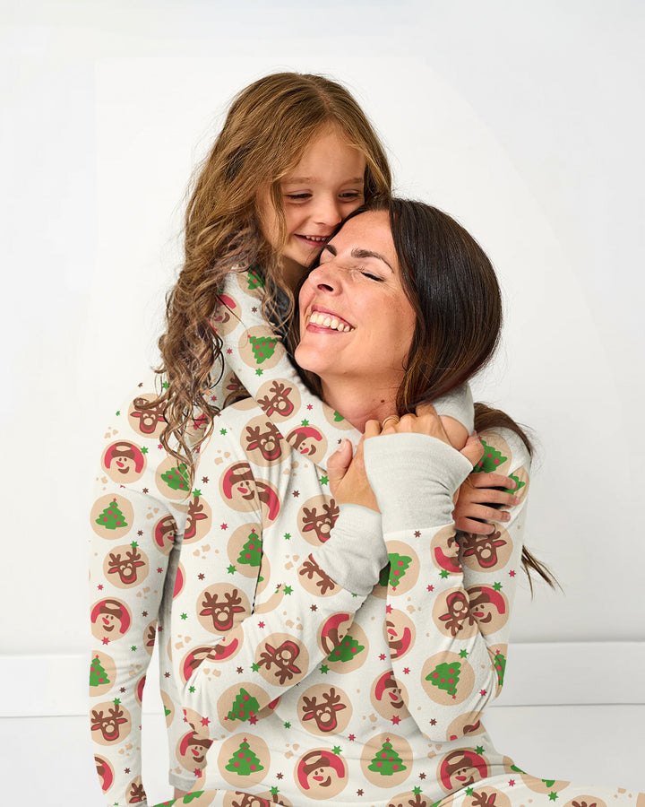 Template Bamboo Two Piece Long Sleeve Pyjamas Set