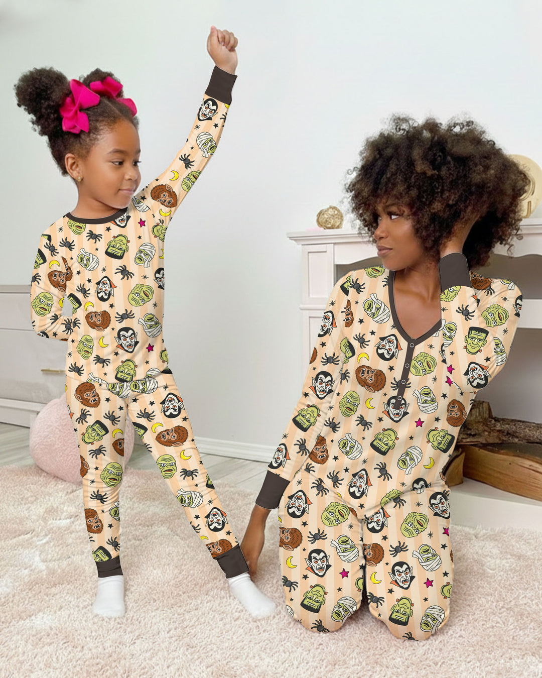 Template Bamboo Two Piece Long Sleeve Pyjamas Set
