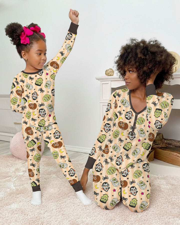 Template Bamboo Two Piece Long Sleeve Pyjamas Set