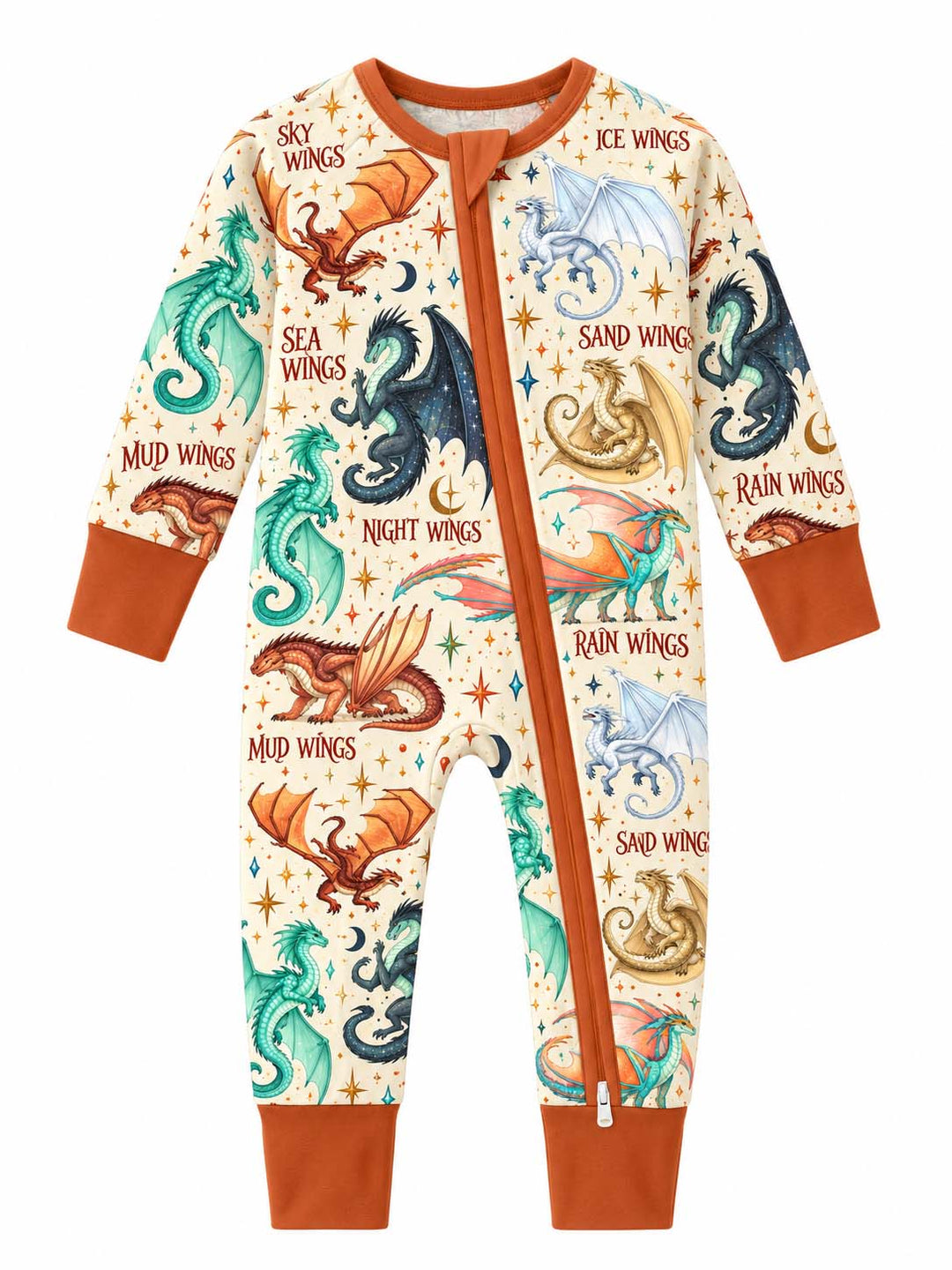 Magical Dragon Wings Bamboo Convertible Zippy