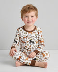 Types Of Horses Bamboo Two Piece Long Sleeve Pajama Set