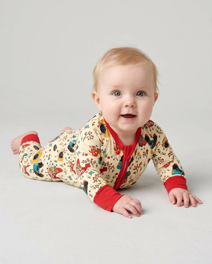 Chicken Garden Bamboo Convertible Zippy
