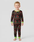 Santa Claws Christmas Bamboo Two Piece Long Sleeve Pajama Set