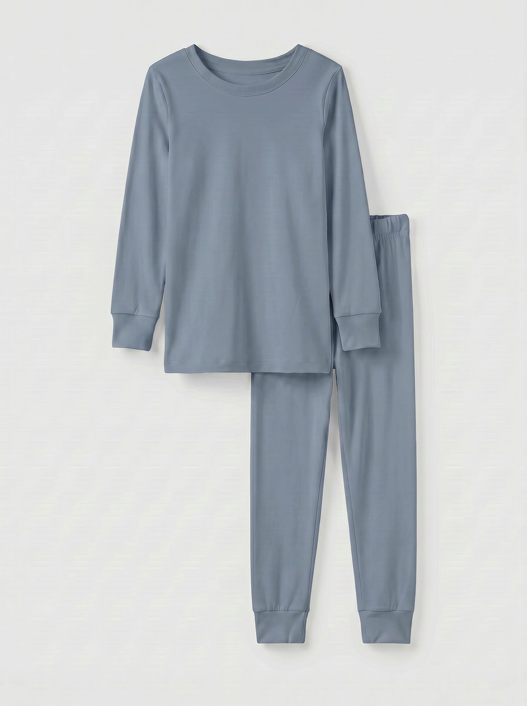 Slate Gray Bamboo Two Piece Pajama Set