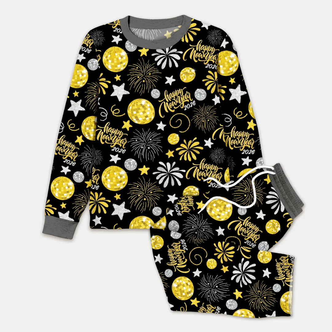 New Year's Eve Celebration Bamboo Men's Pajama Set