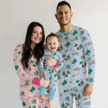 Jolly Forest Christmas Family Matching Bamboo Men's Pajama Set