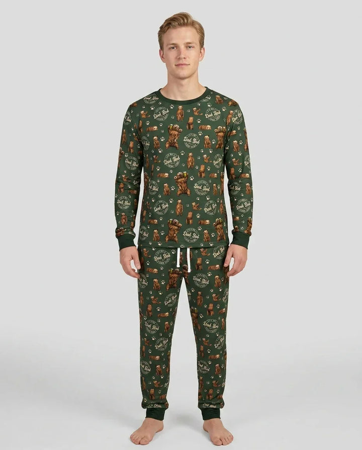 Daddy Bear It's Not A Dad Bod Bamboo Men's Pajama Set