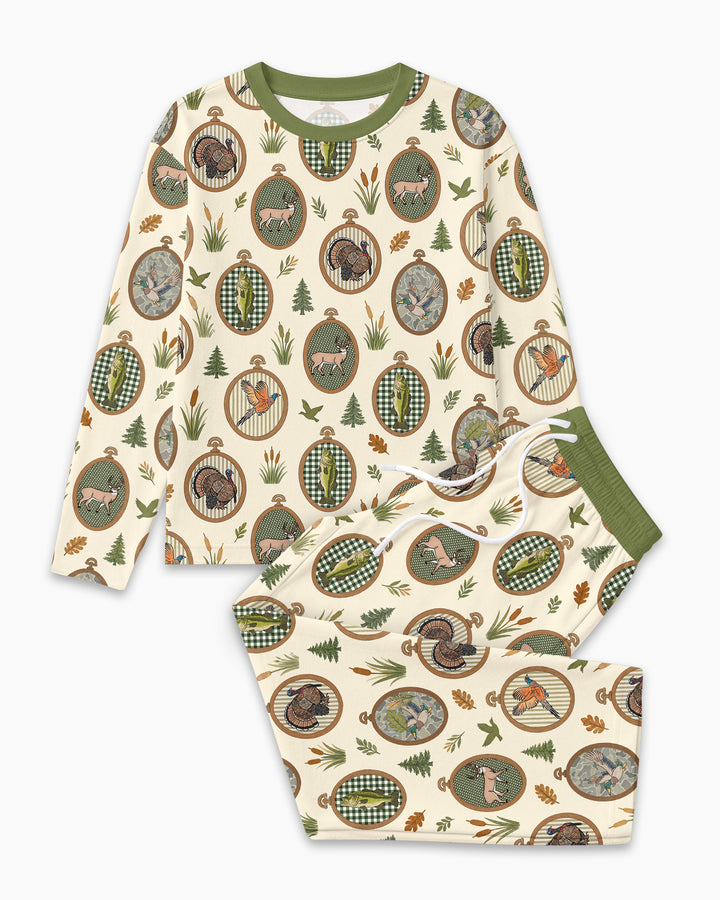 Hunting Season Bamboo Men's Pajama Set