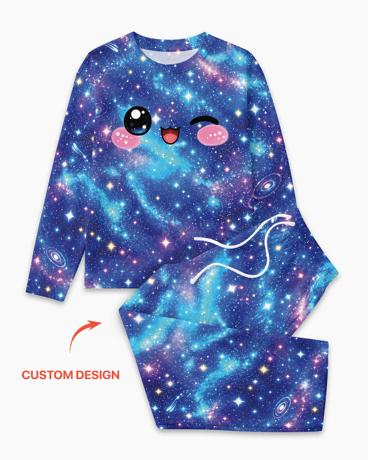 Matching Squishy Dumplings Costume Bamboo Men's Pajama Set