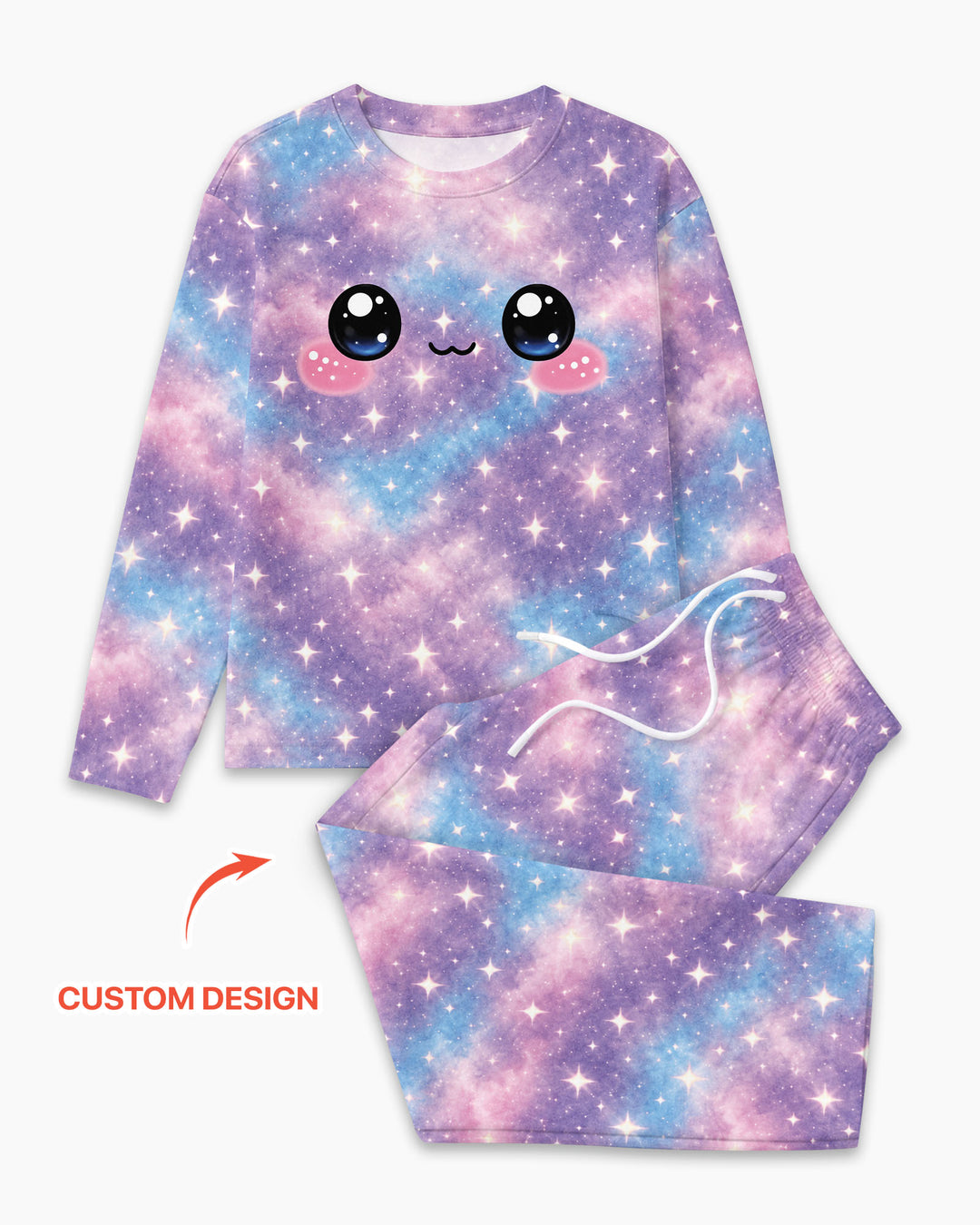 Matching Squishy Dumplings Costume Bamboo Men's Pajama Set