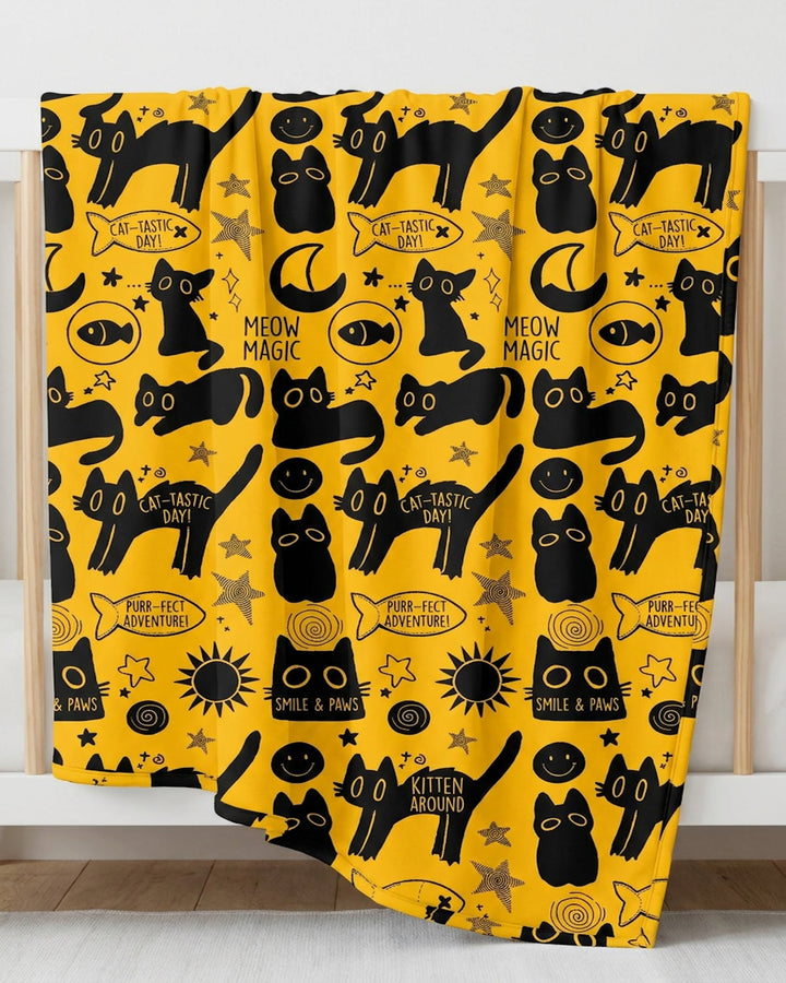 Meow Magic Bamboo Blanket