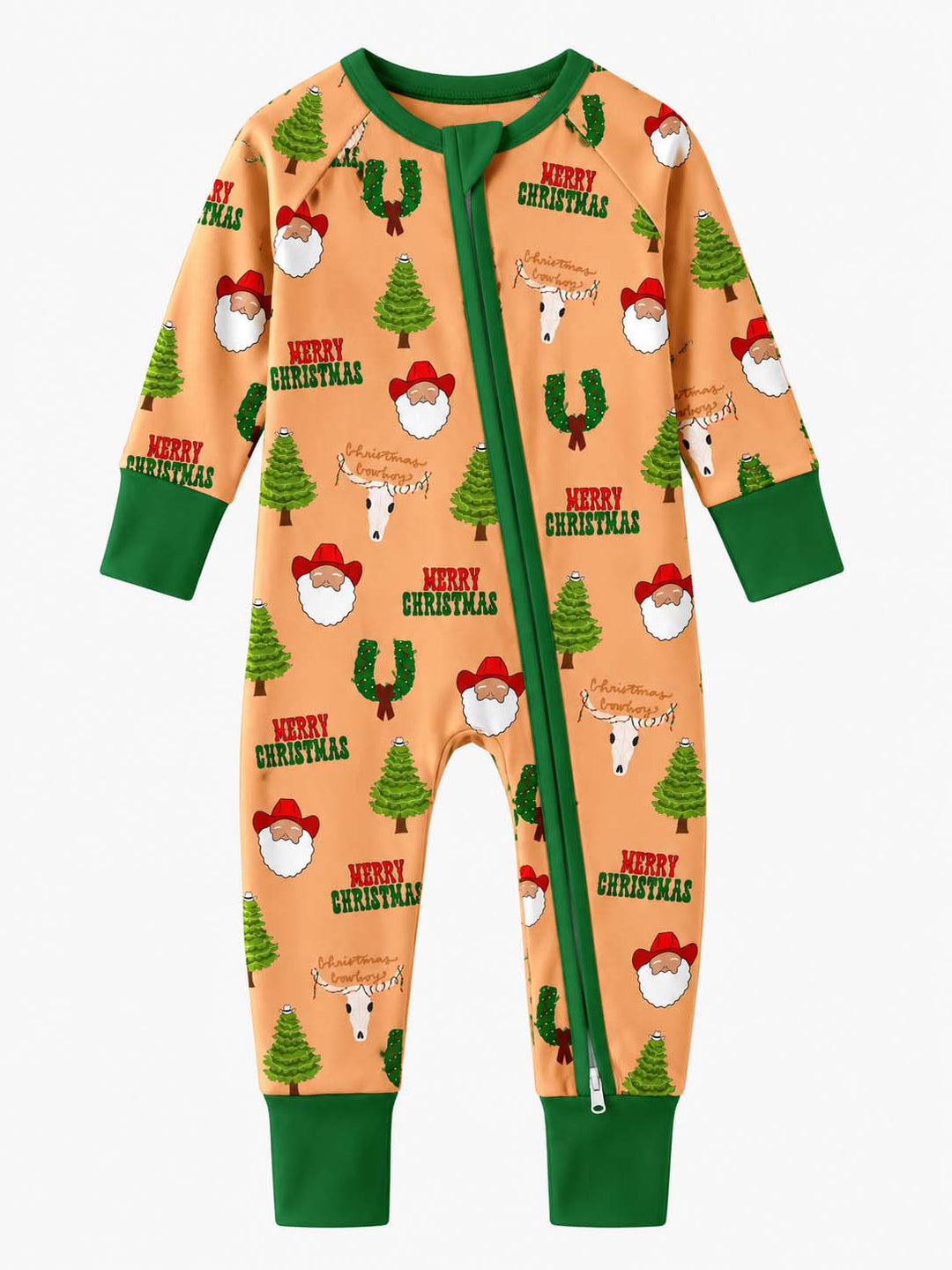 Merry Cowboy Christmas Bamboo Convertible Zippy