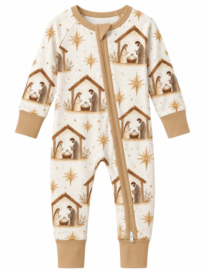 Minimal Nativity Star Bamboo Convertible Zippy