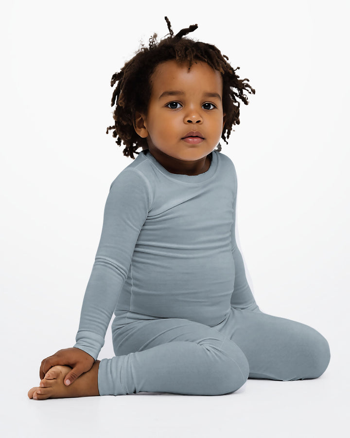 Fog Bamboo Two Piece Pajama Set