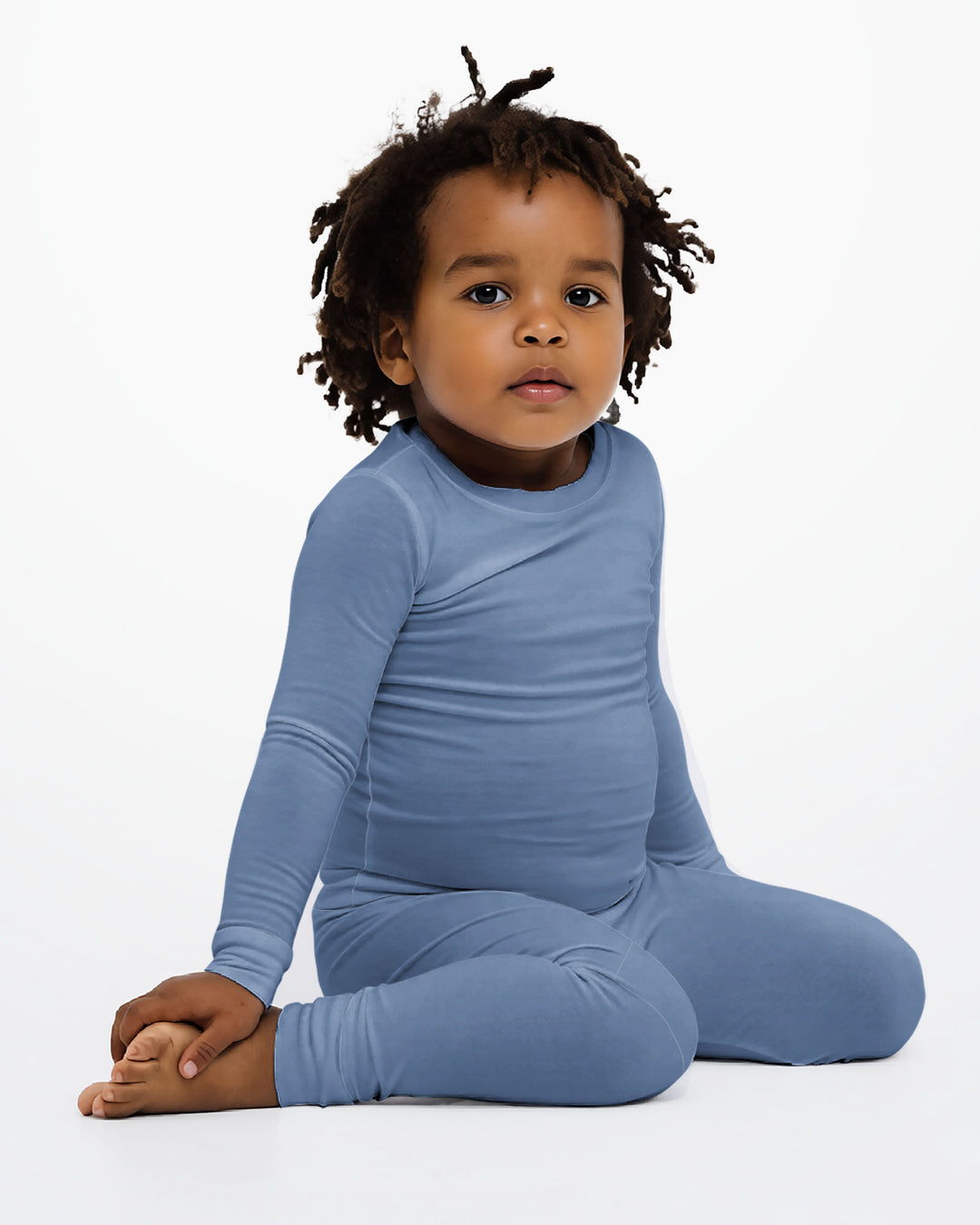 Slate Bamboo Two Piece Pajama Set