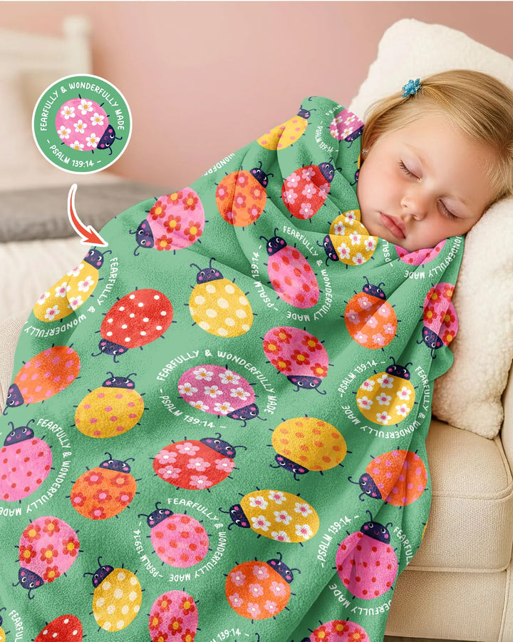 Fearfully & Wonderfully Made Bamboo Blanket