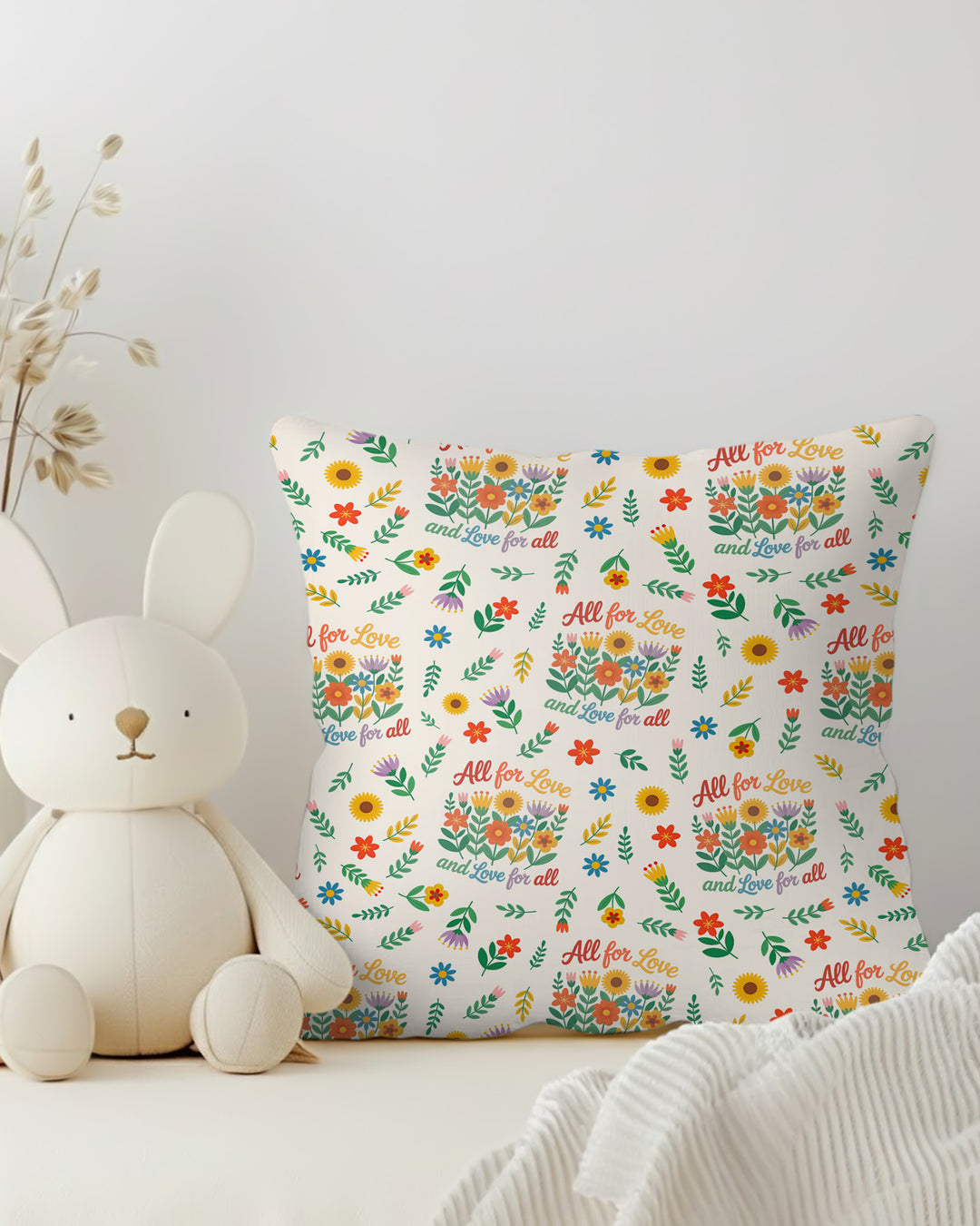 Love For All Family Matching Bamboo Pillow Case