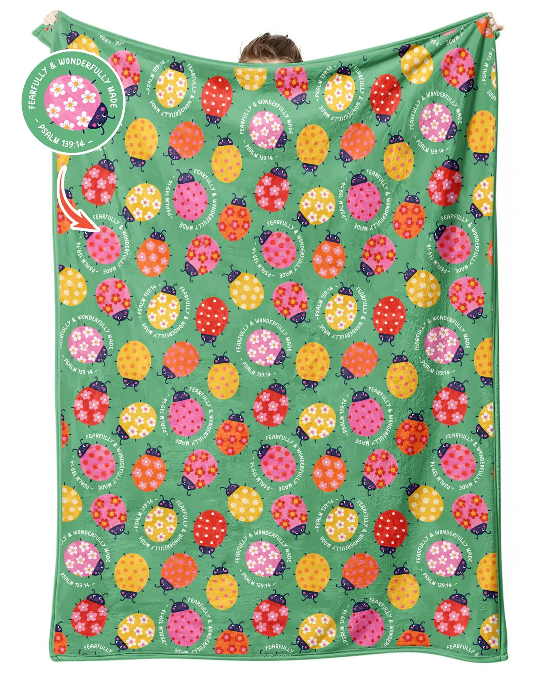 Fearfully & Wonderfully Made Bamboo Blanket