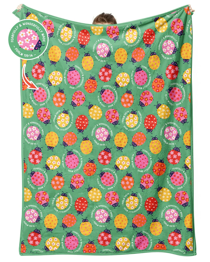 Fearfully & Wonderfully Made Bamboo Blanket