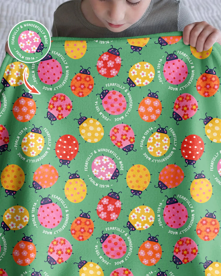 Fearfully & Wonderfully Made Bamboo Blanket