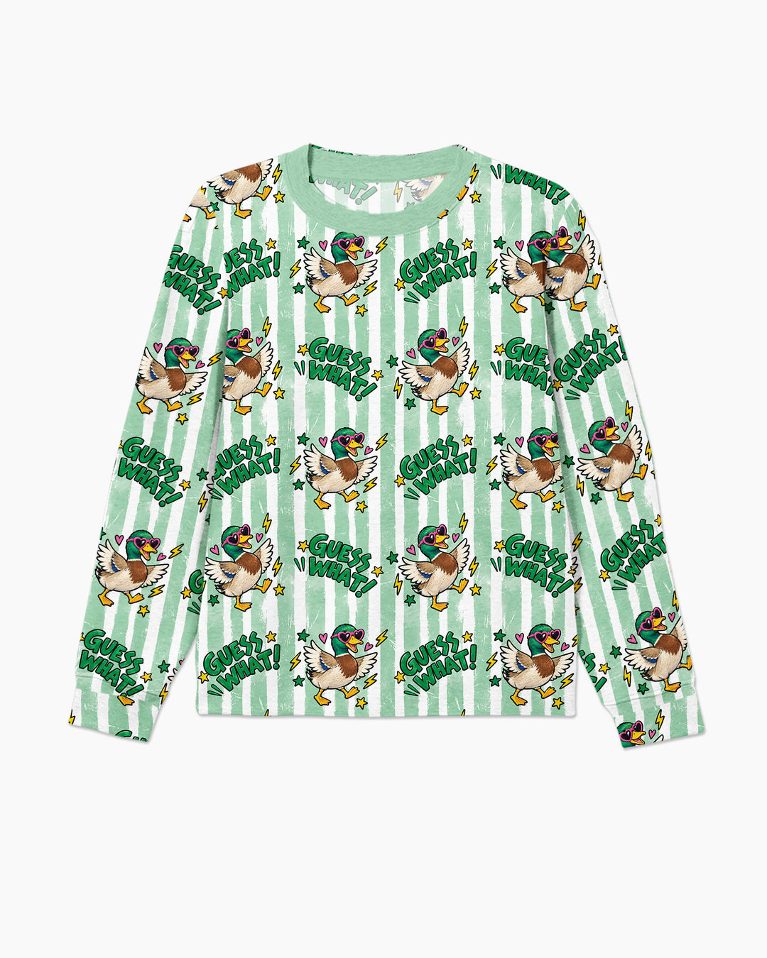 Guess What Mallard Butt Bamboo Men's Pajama Set