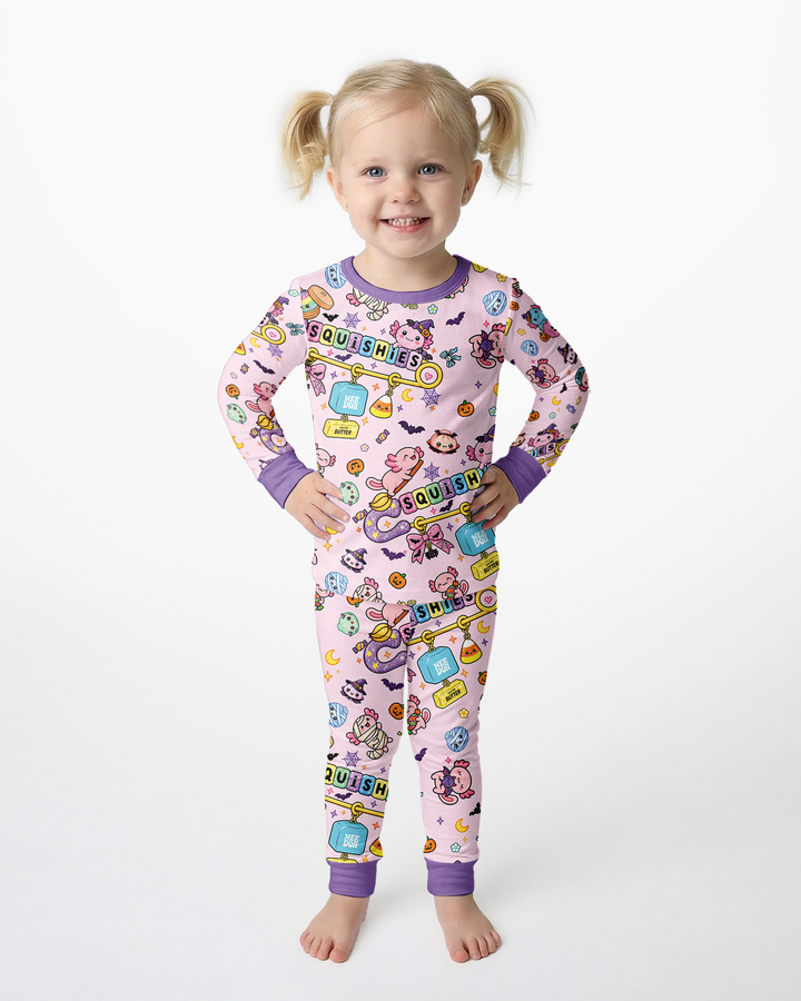 Life Is Better With Squishies Bamboo Two Piece Long Sleeve Pajama Set